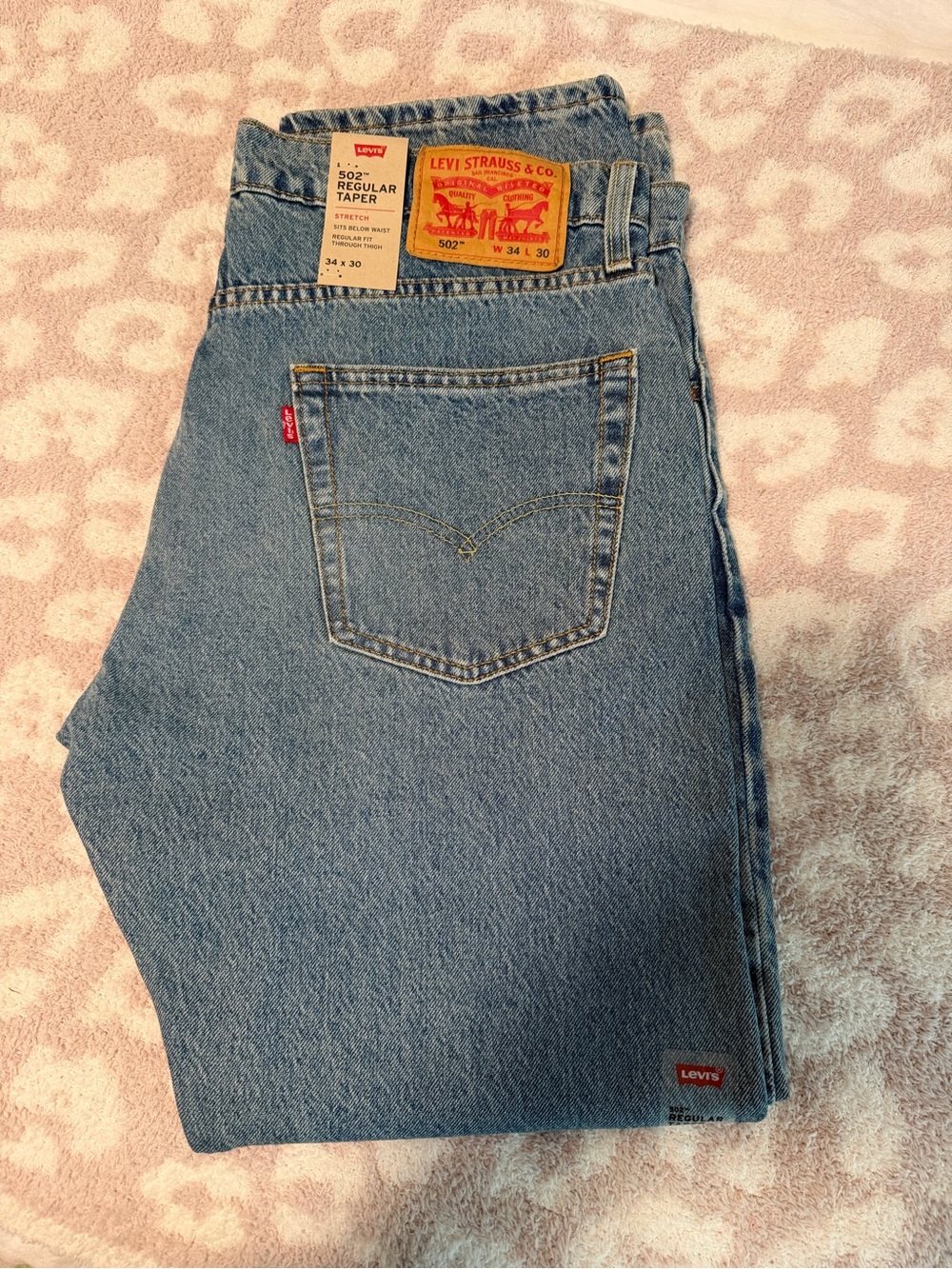 Levi's 502 Regular Taper Jeans 34x30